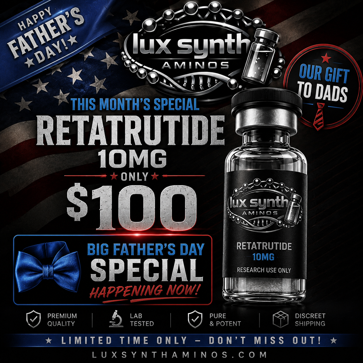 GLP "R" 10mg father's day sale now!