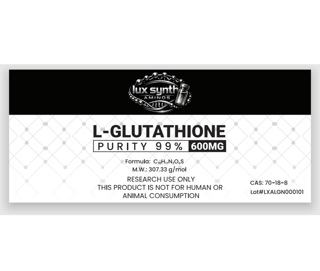 L-Glutathione 600mg Lux synth aminos L-Glutathione 600mg Lux synth aminos