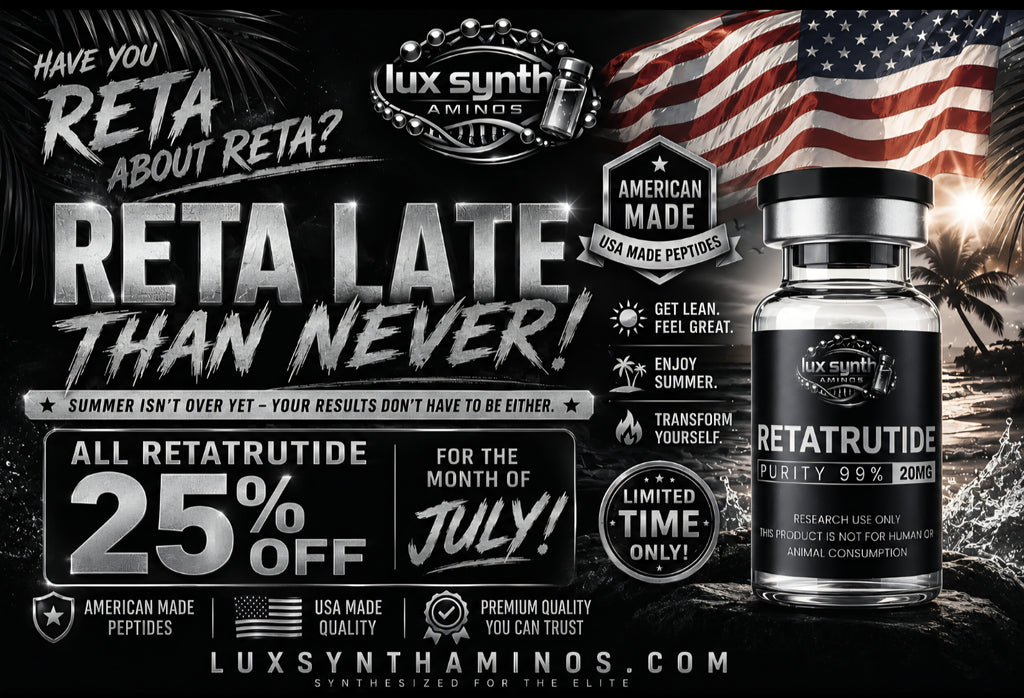 GLP "R" 20mg HUGE SALE NOW 25% OFF! DISCOUNT APPLIED AT CHECK OUT.