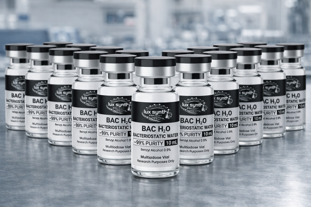 Bac water 10ml NOT HOSPIRA *not recommended with TESA PURCHASE. – Lux synth aminos